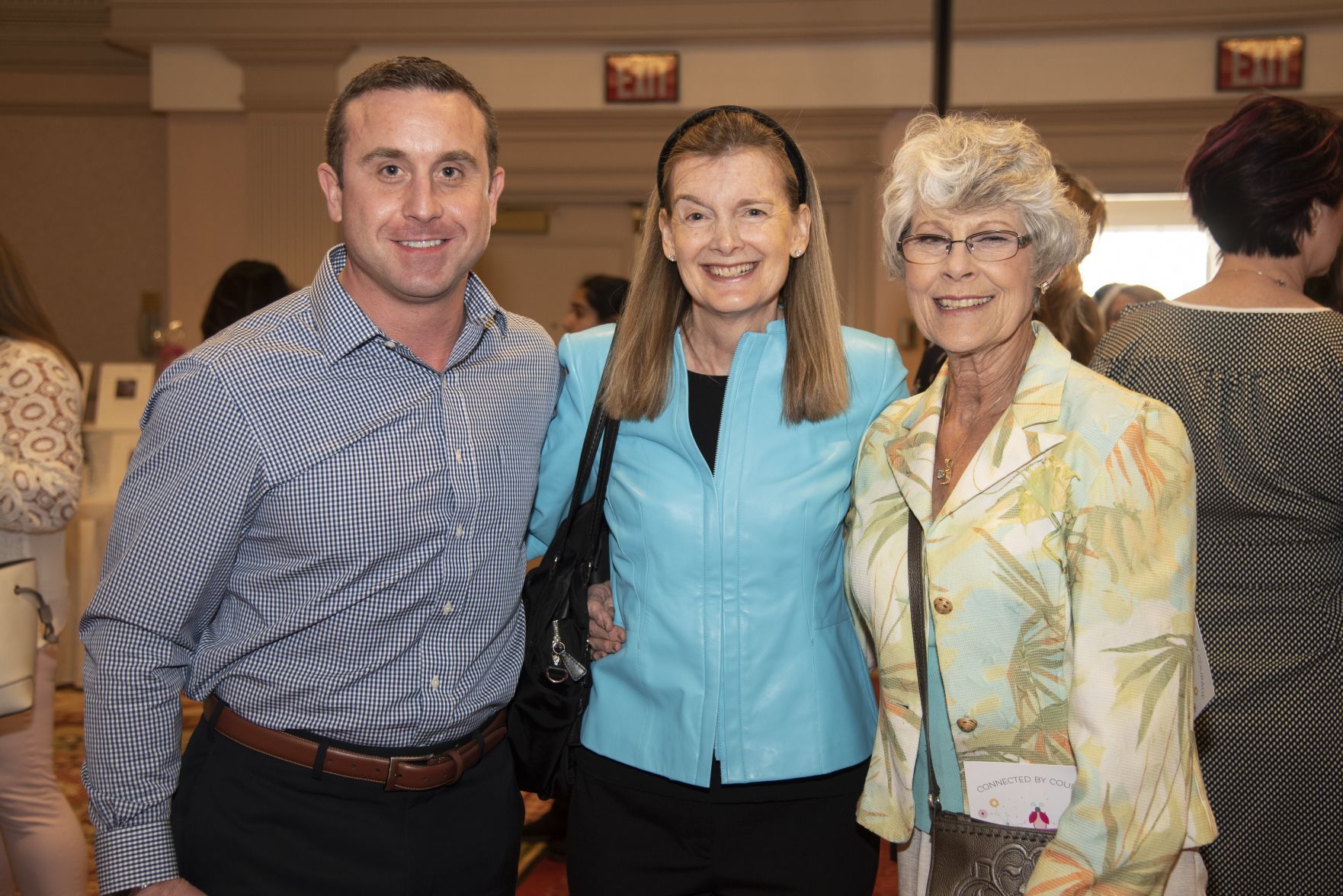 Brian Lamboley, Carol Corley, Dotty Hill